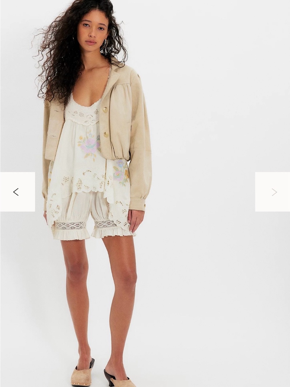 Free People Intimately Eye Catcher Bloomsie Romper - Picture 3 of 10
